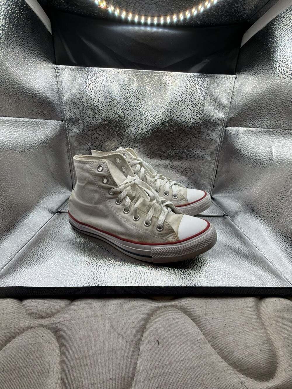 Converse Chuck Taylor All Star High Top Sneakers M7650 Optical White